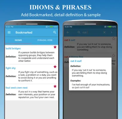 English Idioms & Phrasal Verbs android App screenshot 0